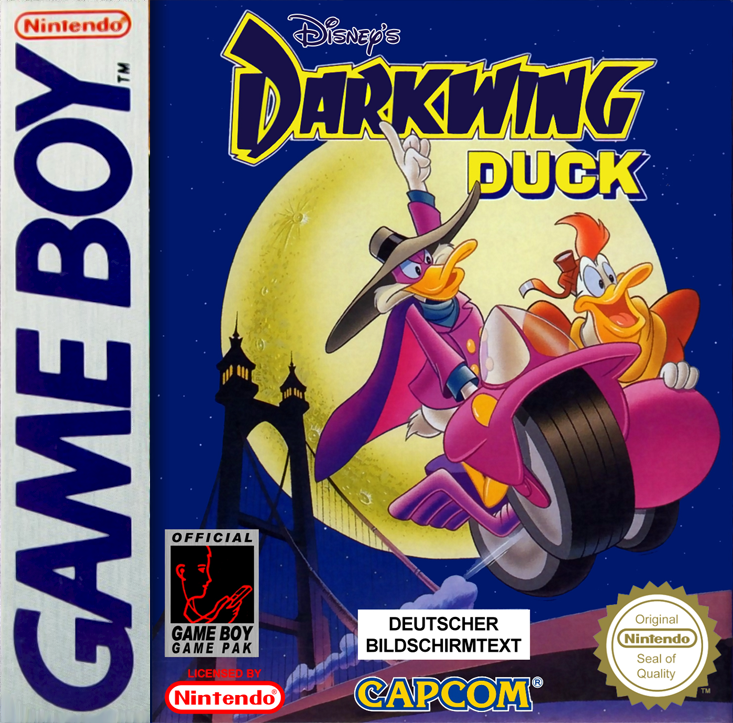 Disney's Darkwing Duck — box-2D (DE)