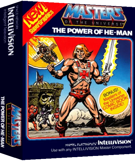 Masters of the Universe - The Power of He-Man — box-3D (WOR)