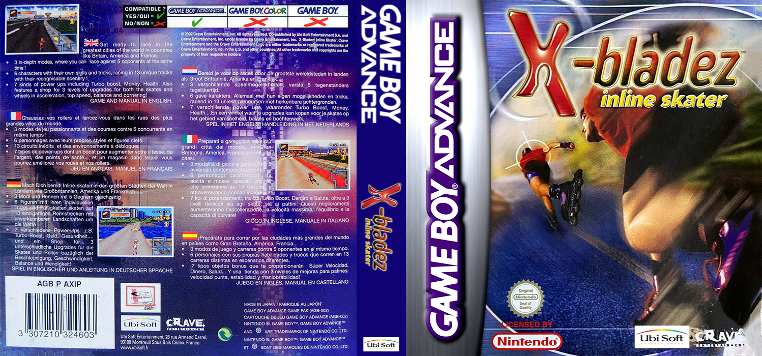 X-bladez - Inline Skater — box-texture (EU)