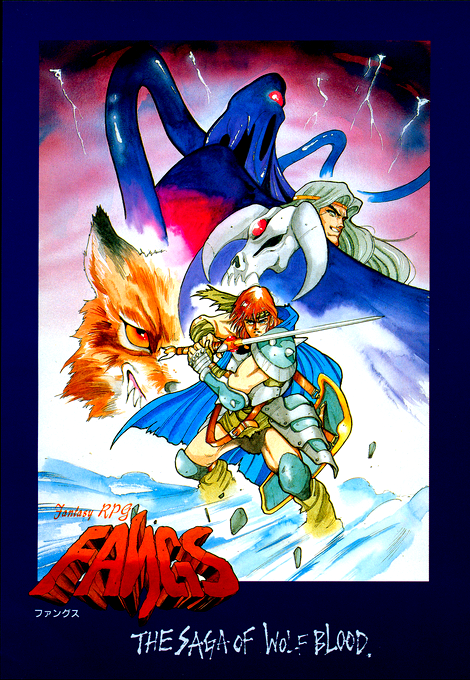 Fangs - The Saga Of Wolf Blood box art