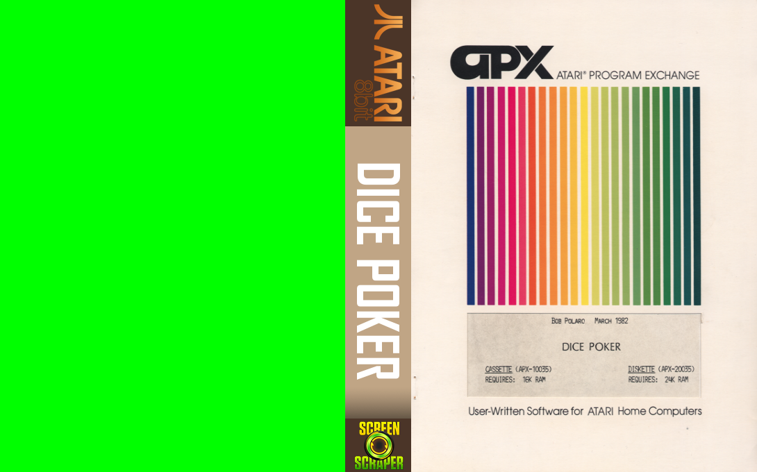 Dice Poker — box-texture (US)