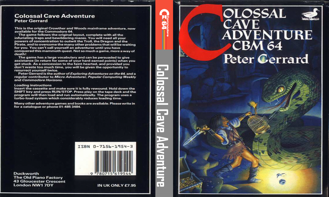 Colossal Cave Adventure — box-texture (EU)