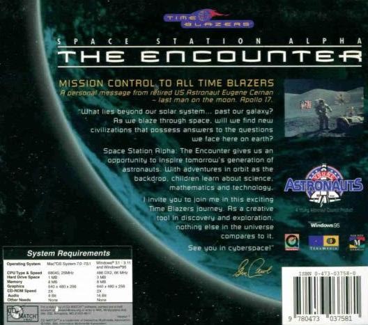 Space Station Alpha: The Encounter — box-2D-back (WOR)