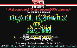 Death Knights Of Krynn — sstitle (US)