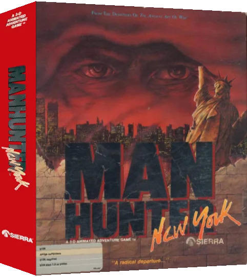 Manhunter - New York — box-3D (US)
