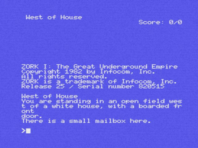 Zork 1 - The Great Underground Empire — sstitle (EU)