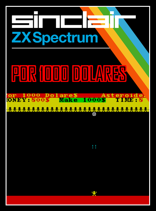 Por 1000 Dólares box art