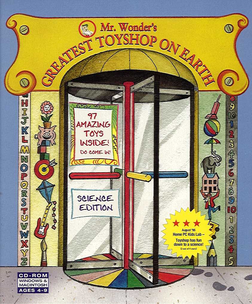 Mr. Wonder's Greatest Toyshop On Earth box art