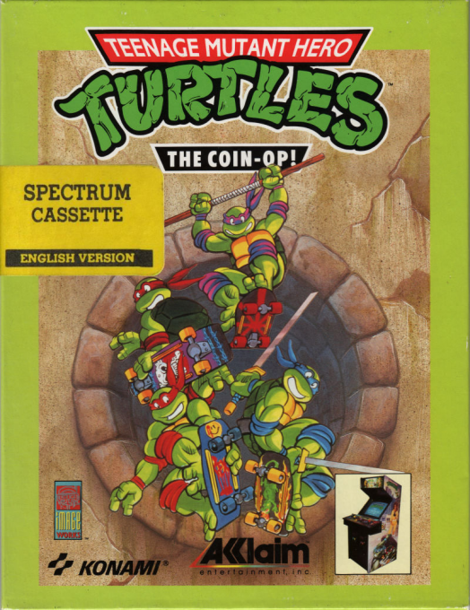 Teenage Mutant Hero Turtles - The Coin-Op! box art