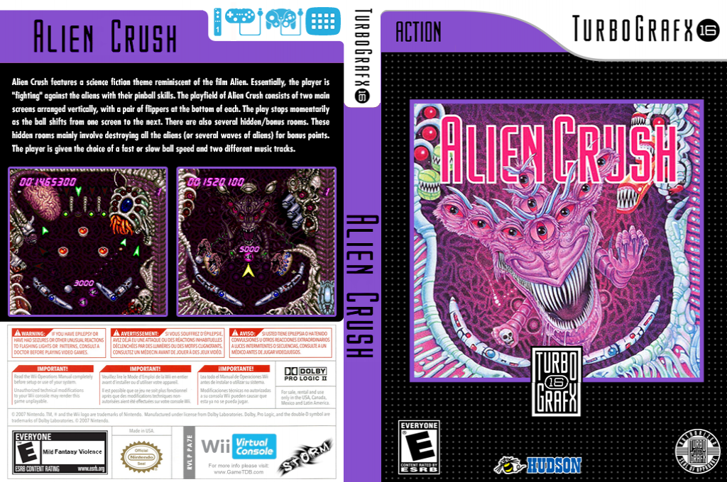 Alien Crush — box-texture (US)