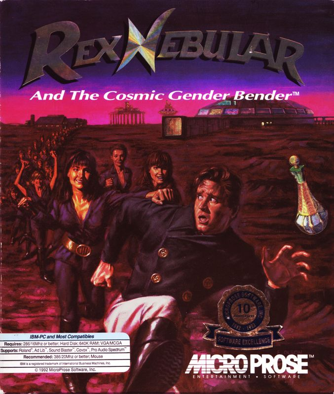 Rex Nebular And The Cosmic Gender Bender box art