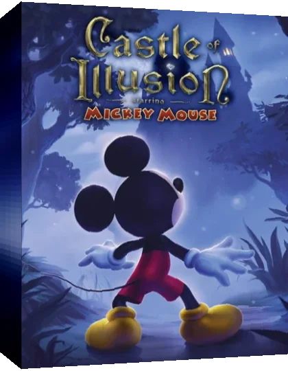 Disney Castle of Illusion Starring Mickey Mouse — box-3D (EU)