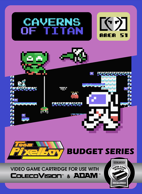 Caverns Of Titan box art
