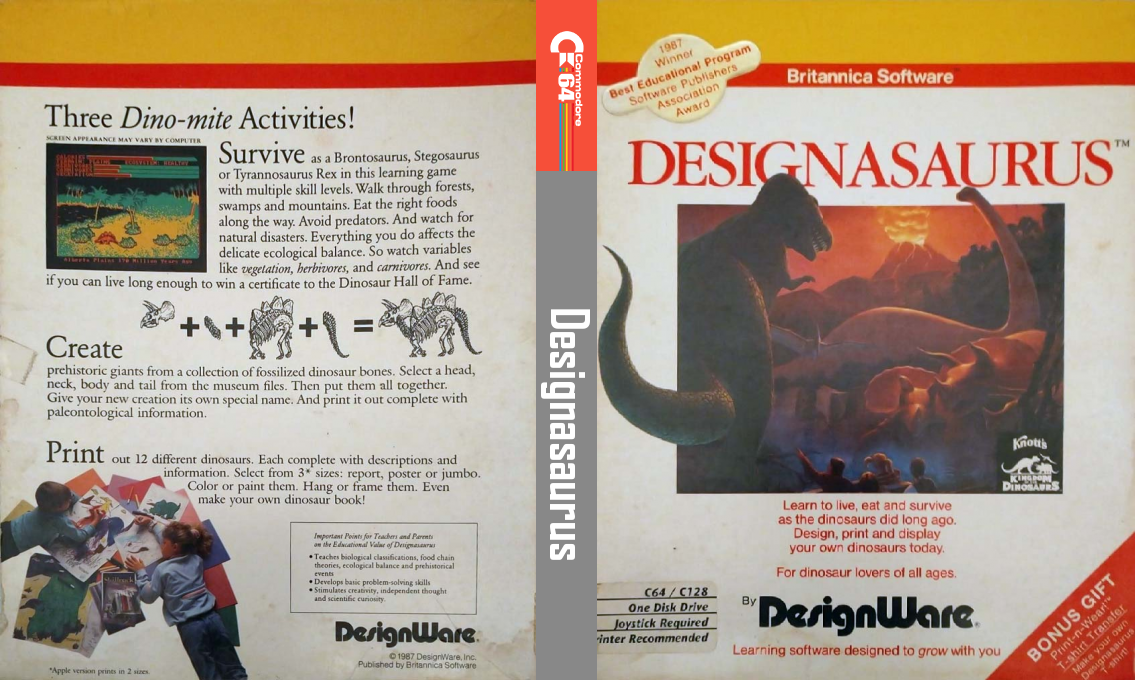 Designasaurus — box-texture (US)