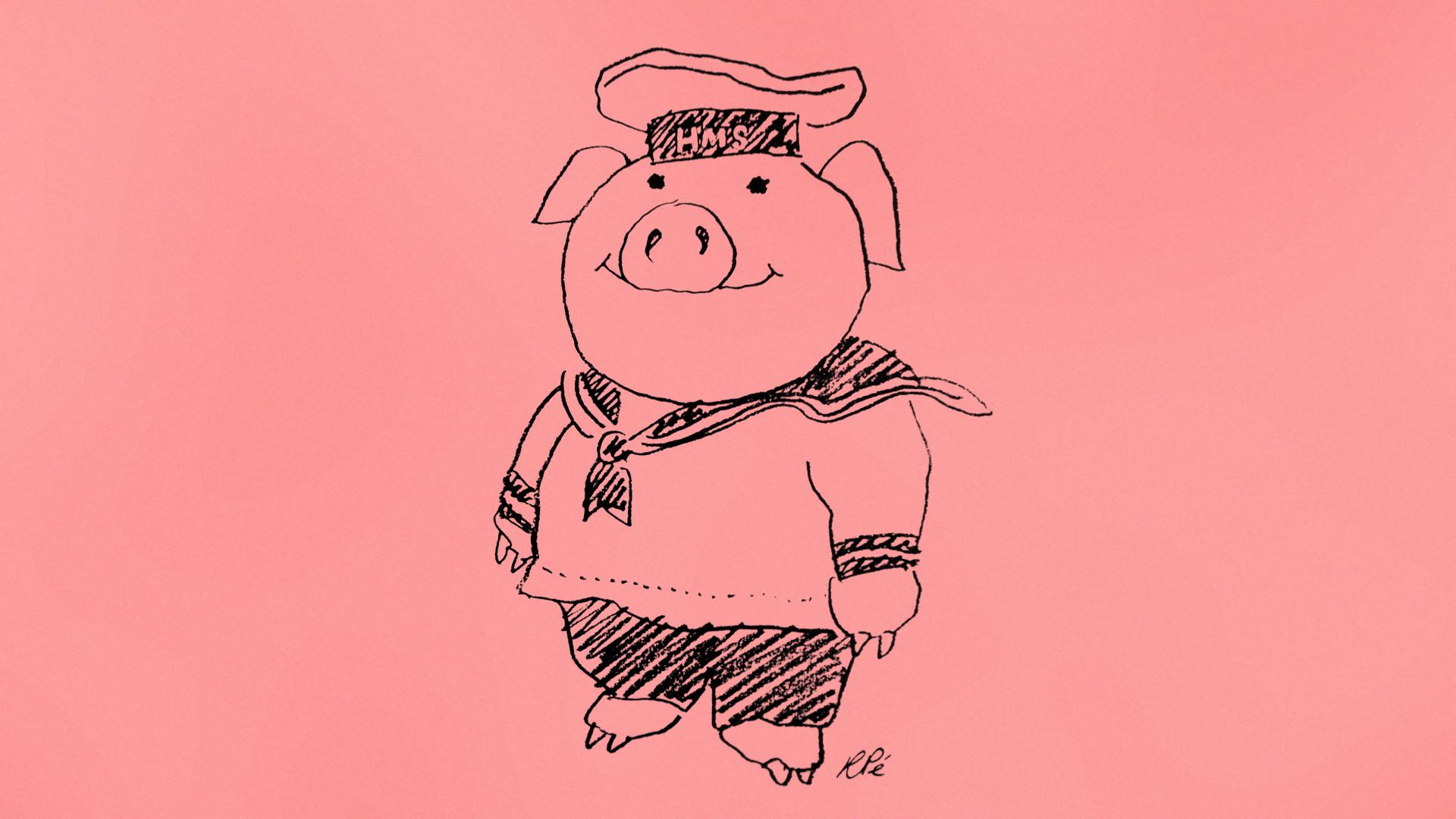 Huxley Pig — fanart