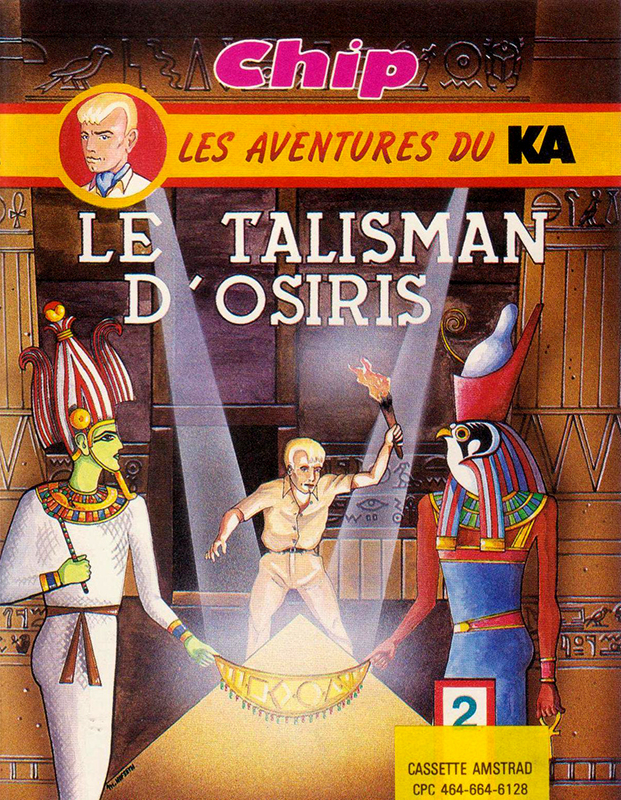 Talisman D'Osiris, Le box art
