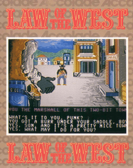 Law of the West box art