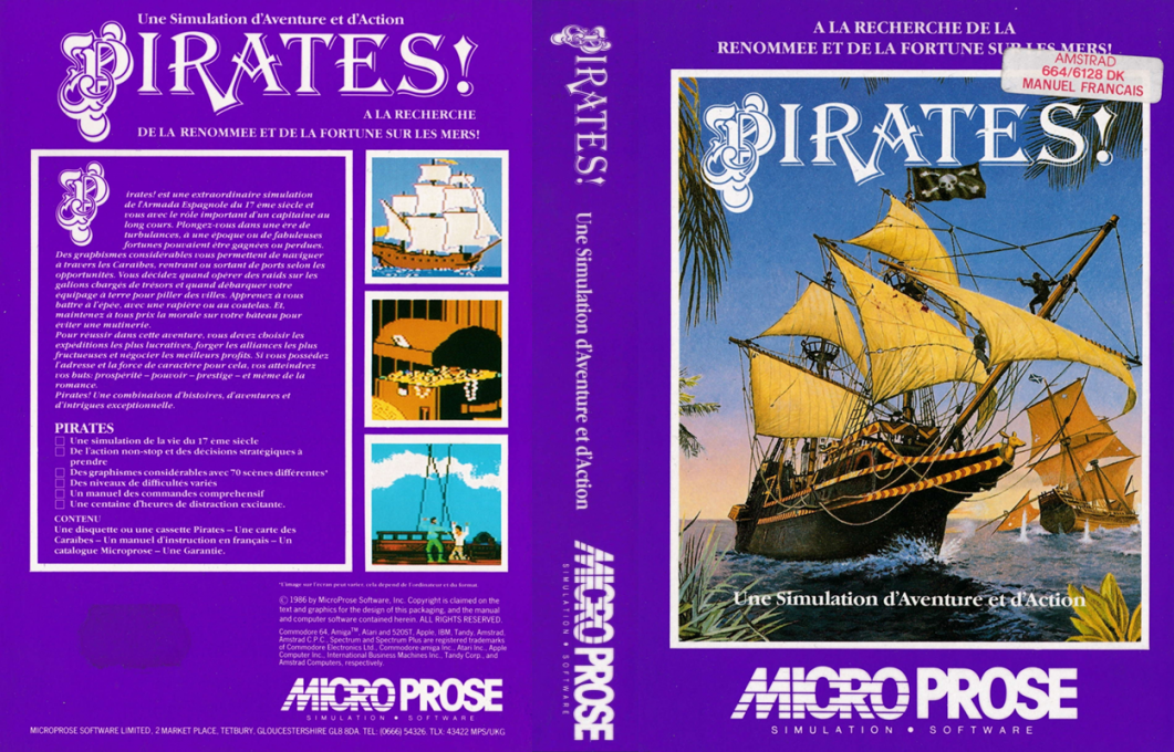 Pirates! — box-texture (FR)