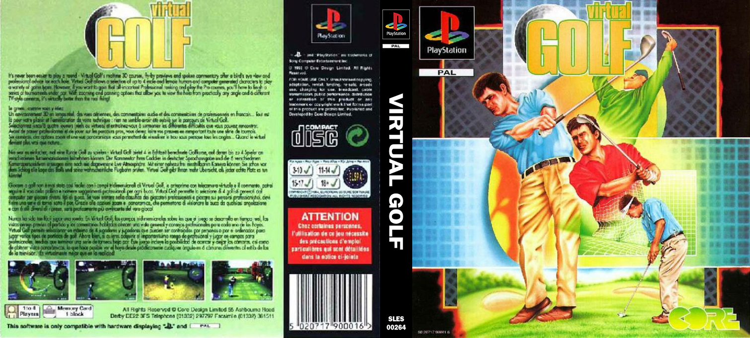 Virtual Golf — box-texture (EU)