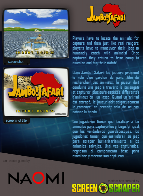 Jambo! Safari — box-2D-back (SS)