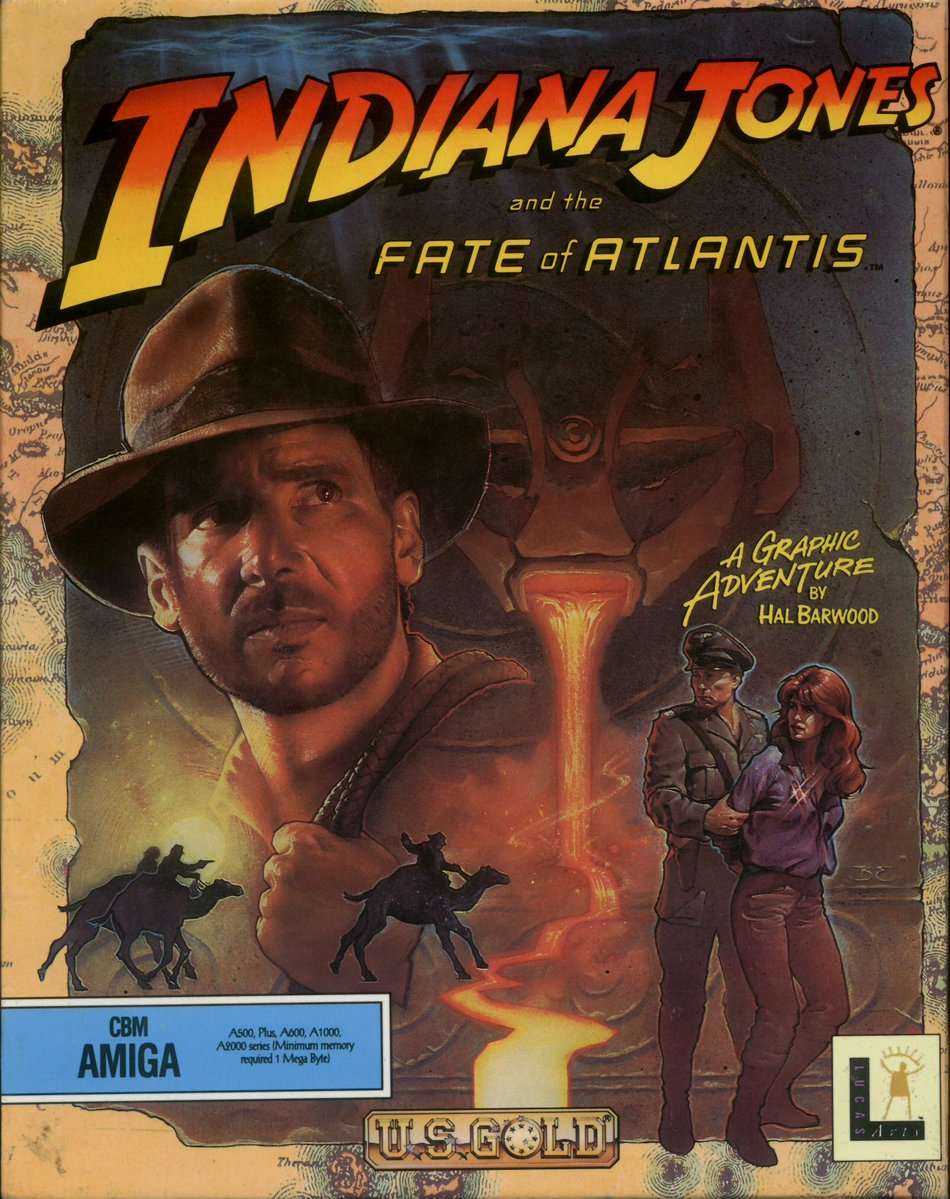 Indiana Jones and the Fate of Atlantis - A Graphic Adventure — box-scan (WOR)