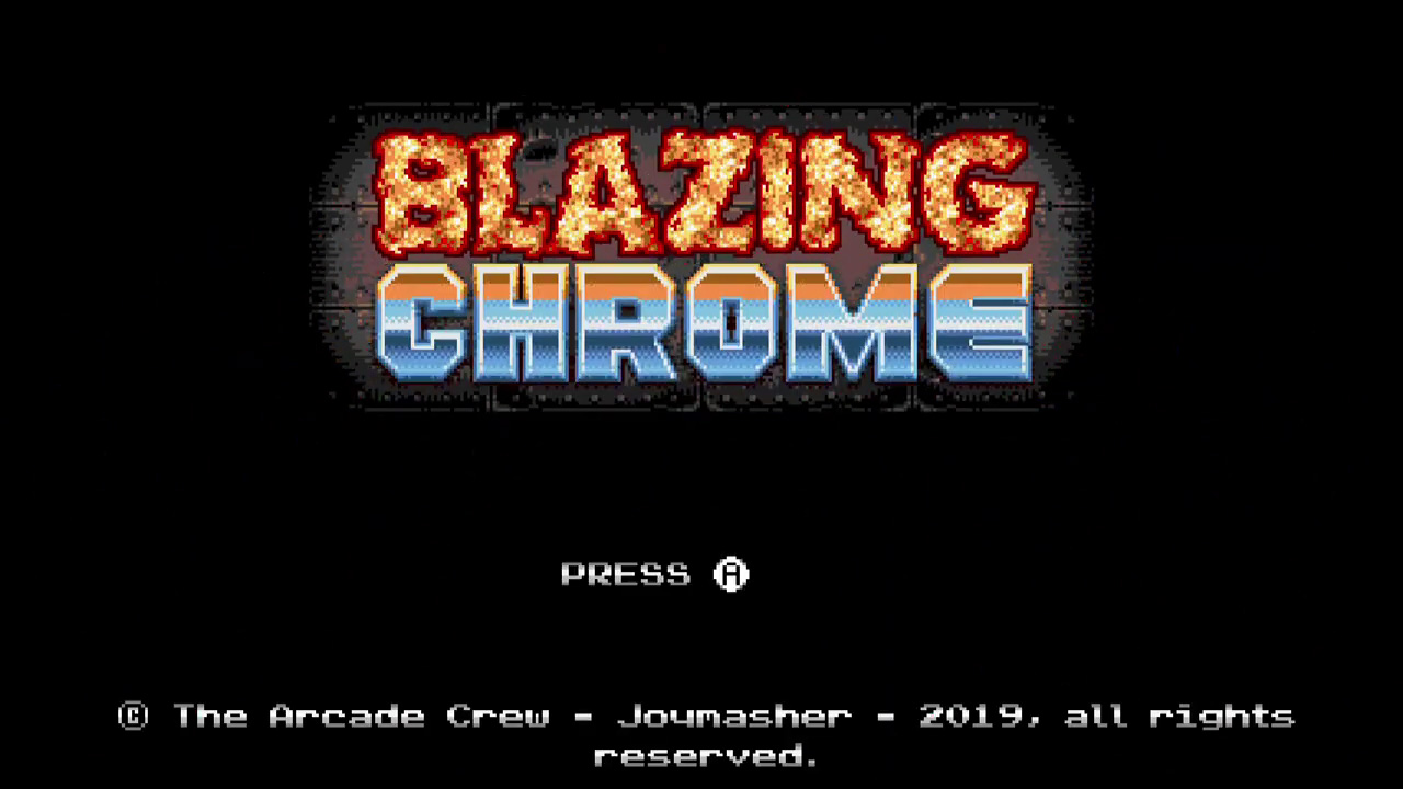 Blazing Chrome — sstitle (WOR)