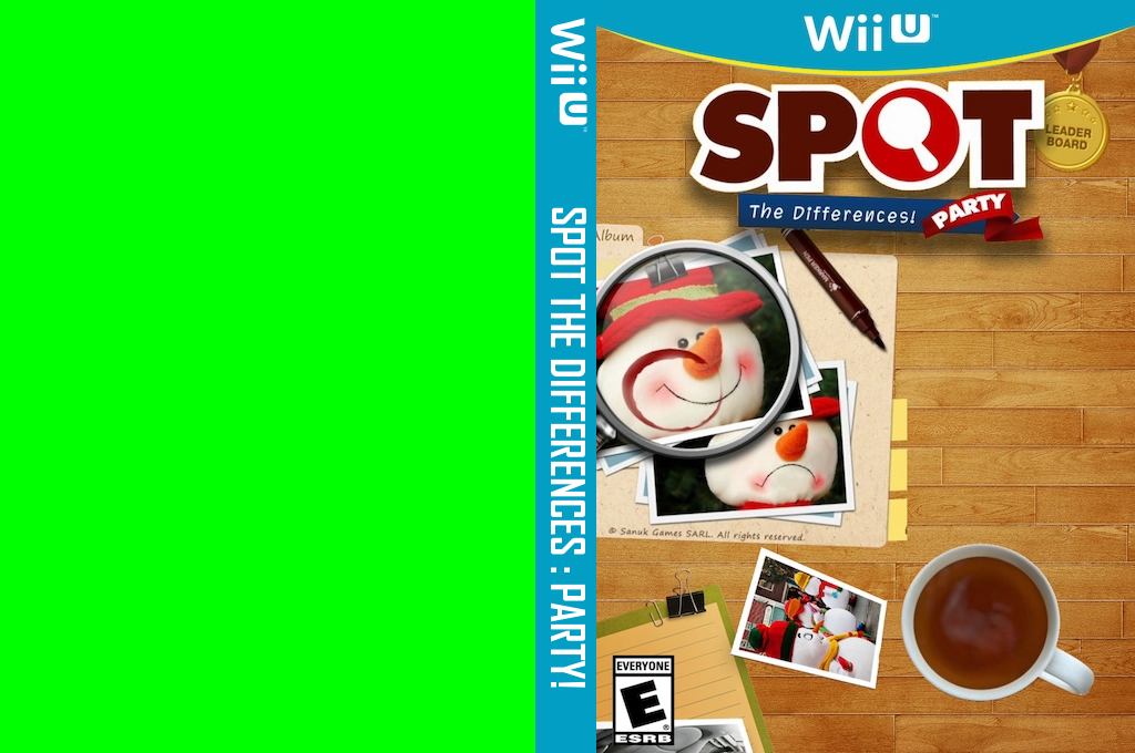 Spot the Differences - Party! — box-texture (US)