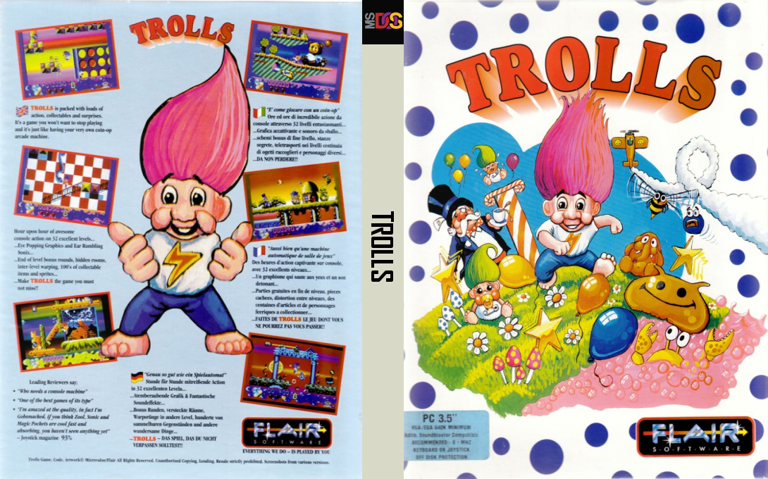 Trolls — box-texture (EU)