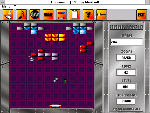 Barkanoid — ss (WOR)