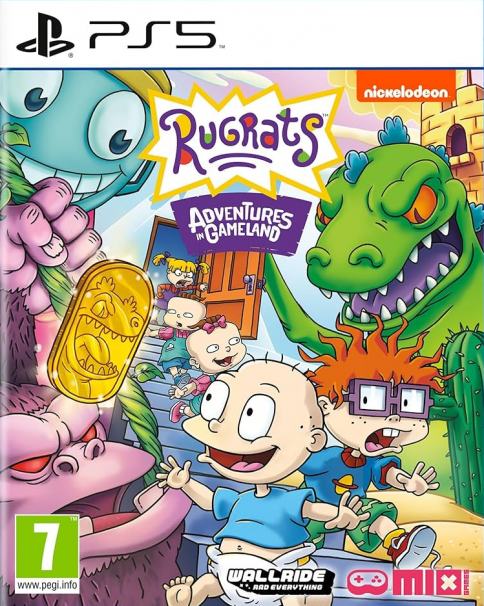 Rugrats: Adventures in Gameland box art