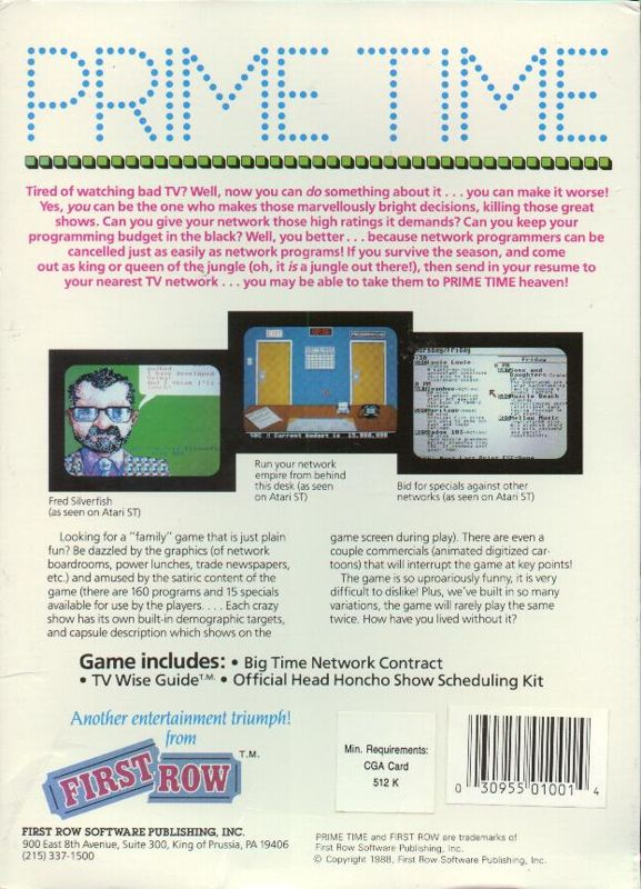 Prime Time — box-2D-back (US)