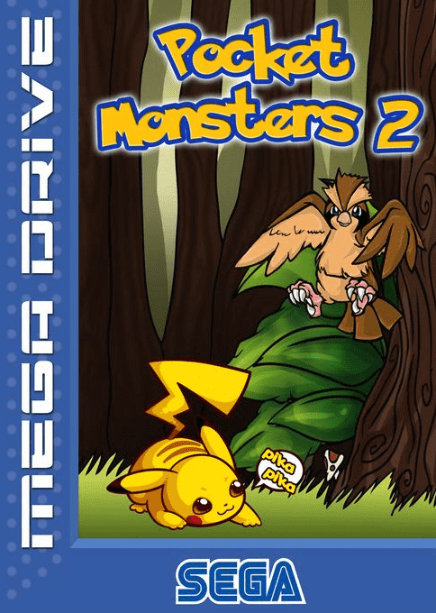 Pikachu II - Pocket Monster II — box-2D (EU)