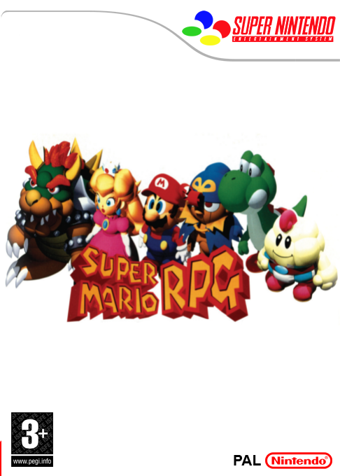 Super Mario RPG - Legend Of The Seven Stars — box-2D (FR)