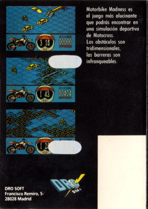 Motorbike Madness — box-2D-back (EU)