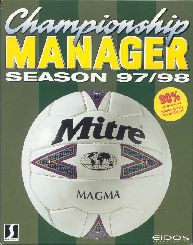 Championship Manager - Season 97/98 box art