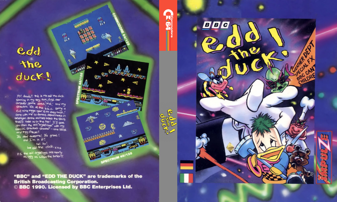 Edd The Duck! — box-texture (EU)