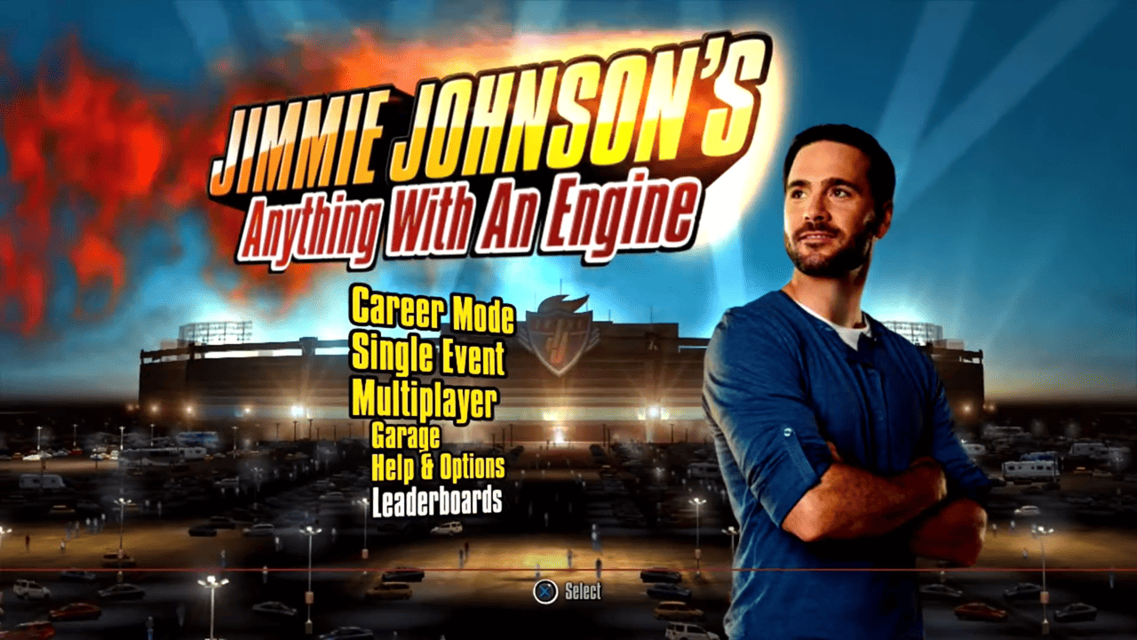Jimmie Johnson's Anything with an Engine — sstitle (WOR)