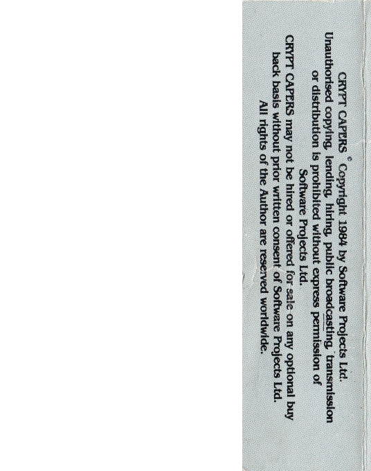 Crypt Capers — box-2D-back (WOR)
