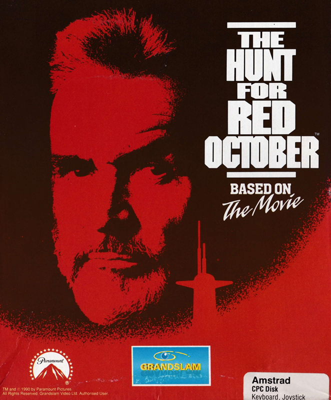 Hunt For Red October, The - The Movie box art