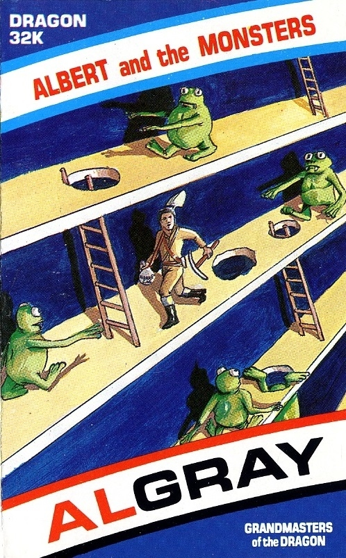 ALBERT and the MONSTERS box art
