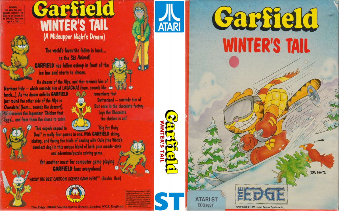 Garfield - Winter's Tail — box-texture (EU)