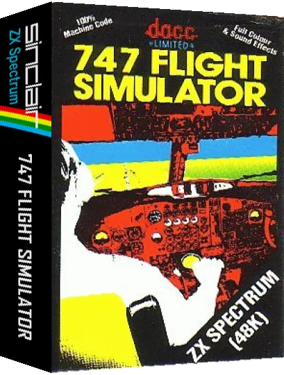 747 Flight Simulator — box-3D (WOR)