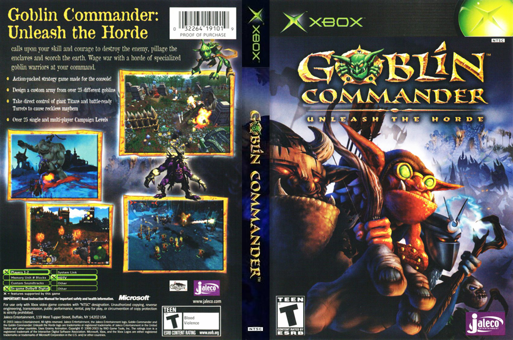 Goblin Commander - Unleash the Horde — box-texture (US)