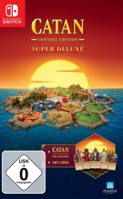 Catan Console Edition - Super Deluxe — box-2D (DE)