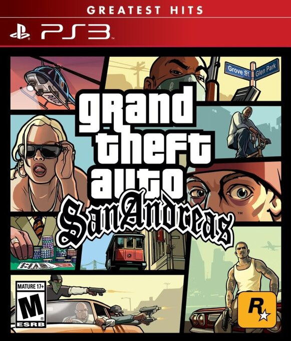 Grand Theft Auto - San Andreas box art