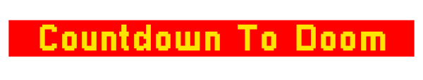 Countdown To Doom — wheel (EU)