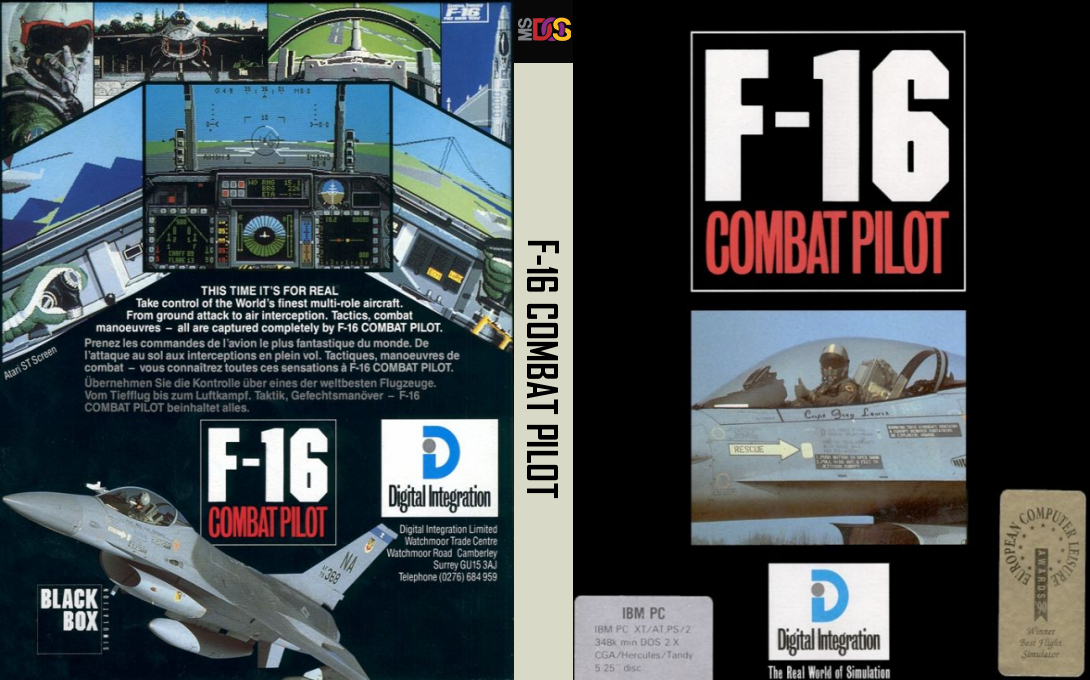 F-16 Combat Pilot — box-texture (EU)
