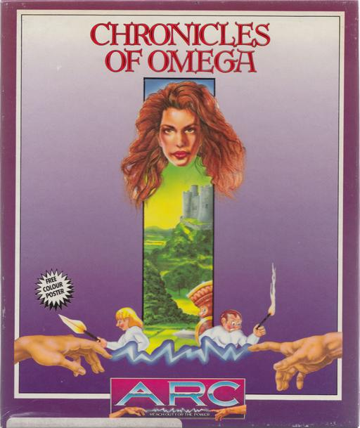 Chronicles of Omega, The box art