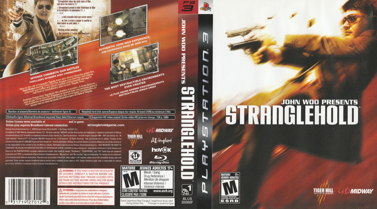 John Woo Presents Stranglehold — box-texture (CA)