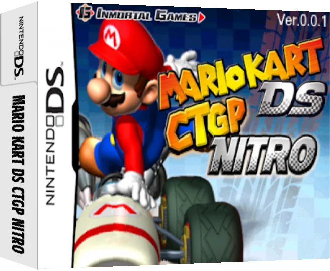 Mario Kart DS CTGP Nitro — box-3D (WOR)